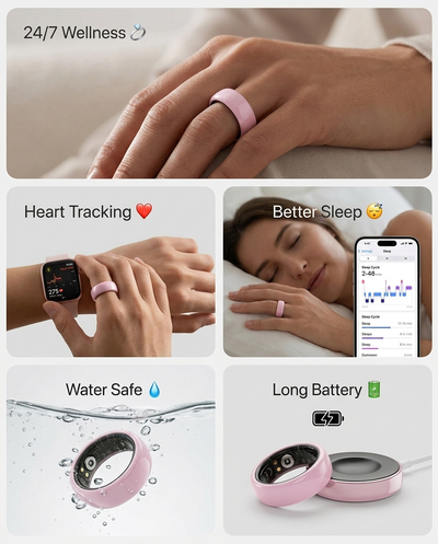 Velzaria Smart Aura Ring