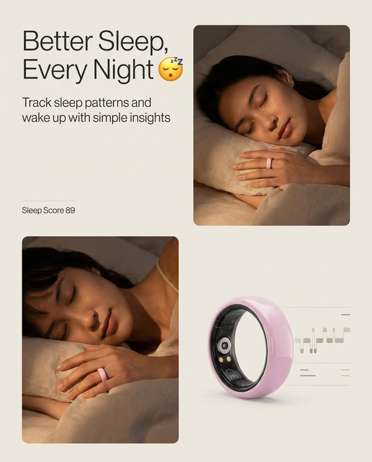 Velzaria Smart Aura Ring